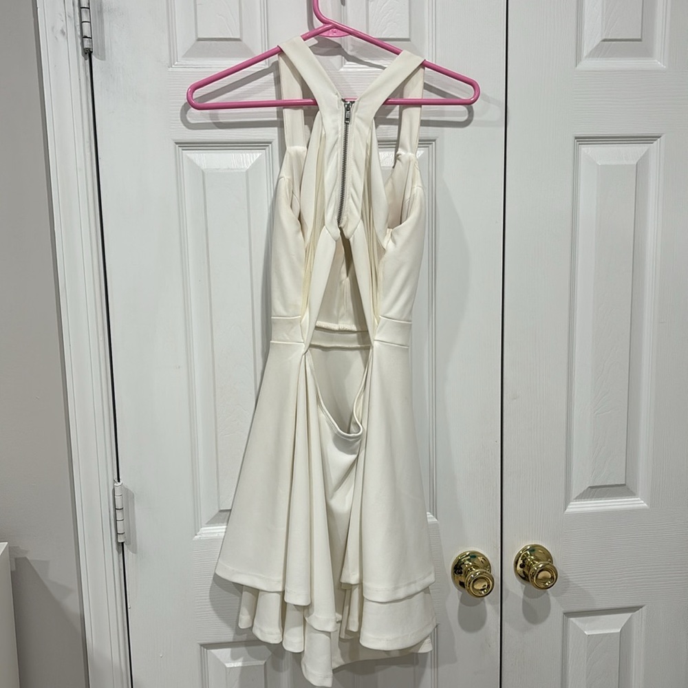 White Mini Dress - Picture 2 of 8